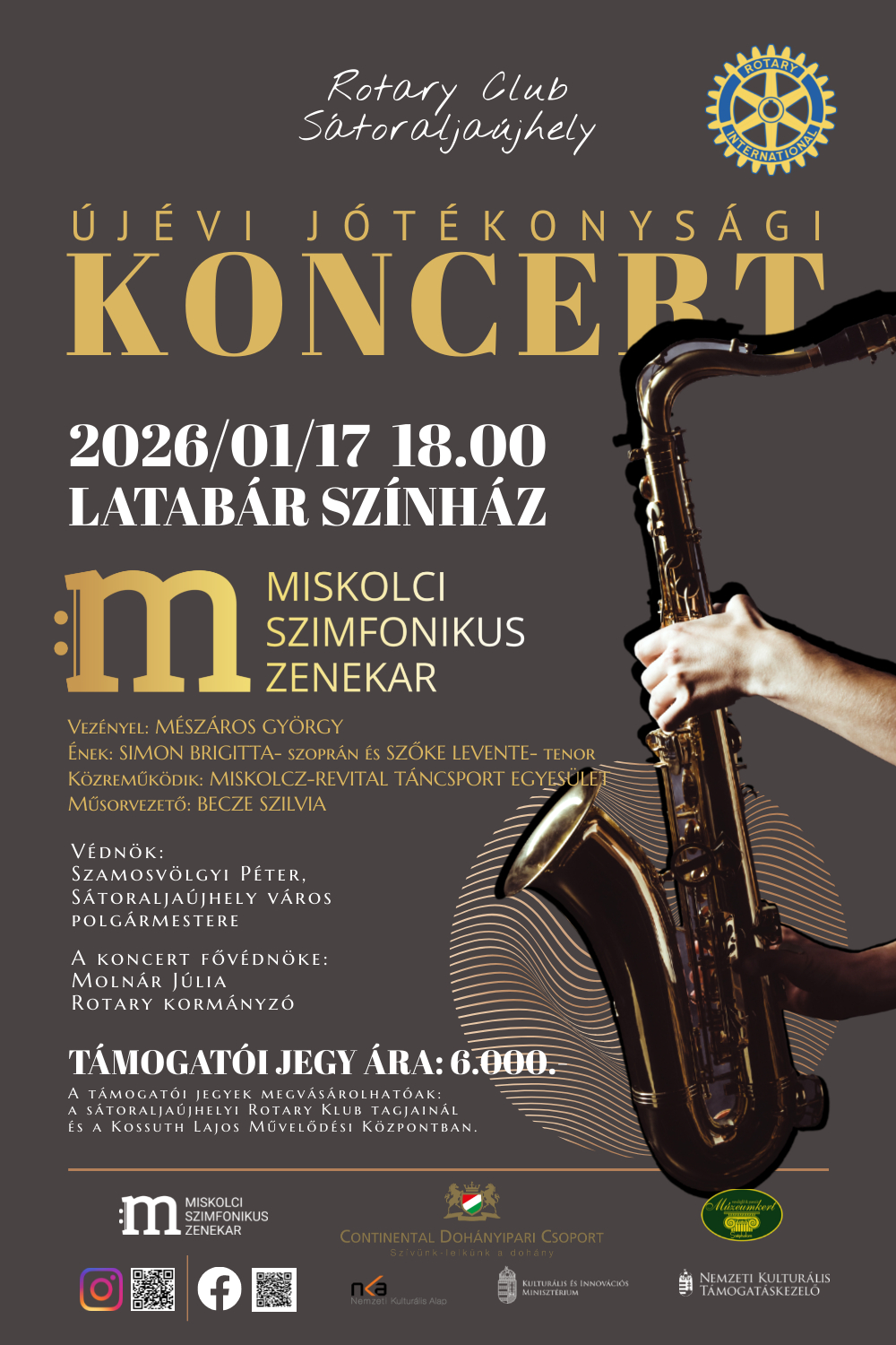 rotary koncert plakat