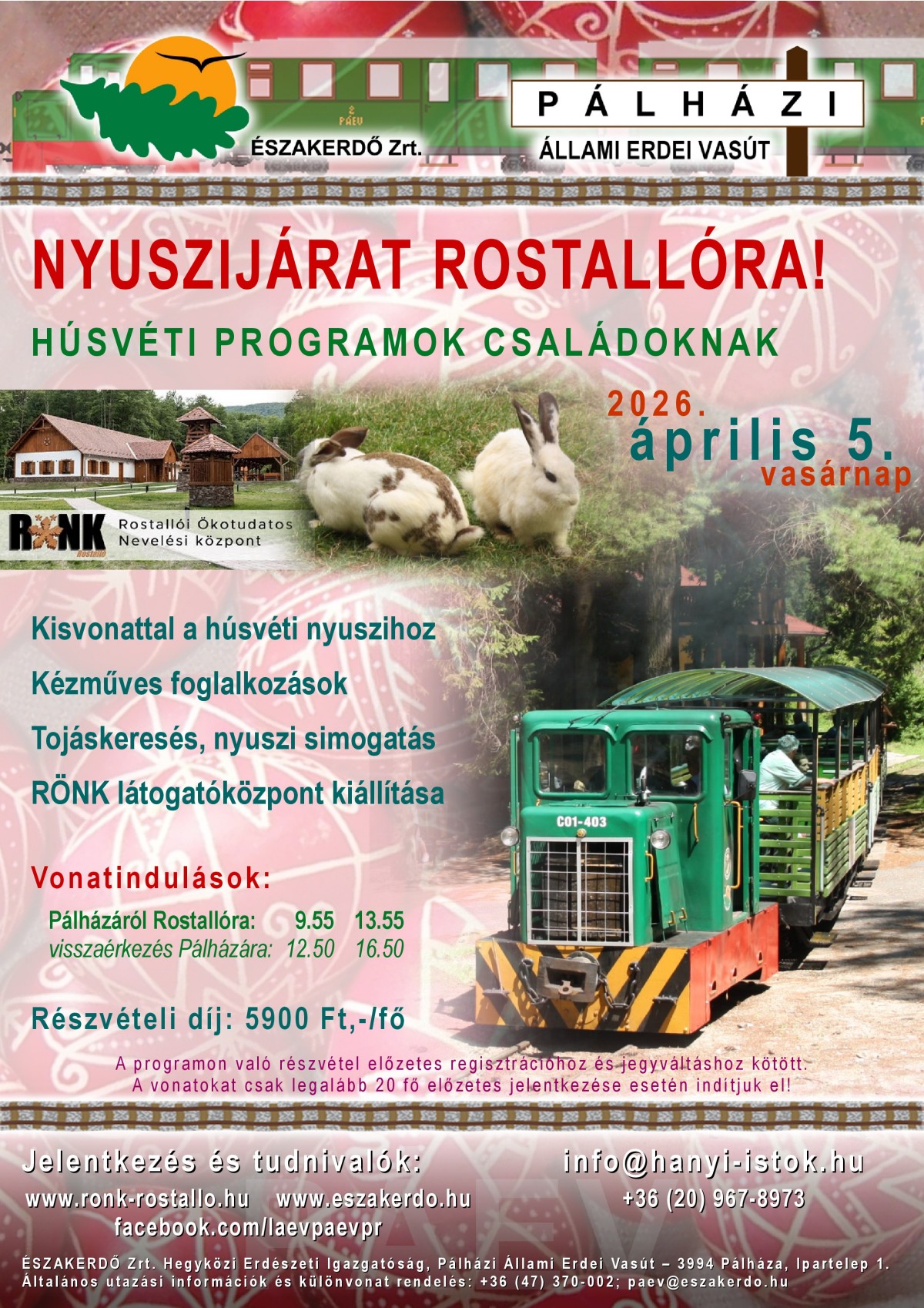 nyuszijarat rostallora plakat