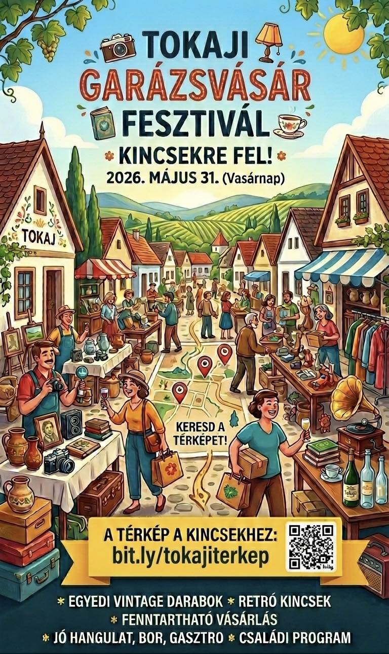 tokaji garazsvasar plakat
